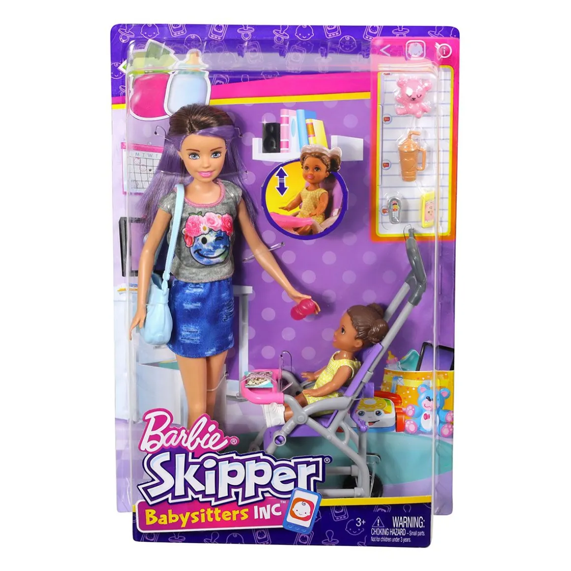 BARBIE BABYSITTER LEIKKISETTI FHY97