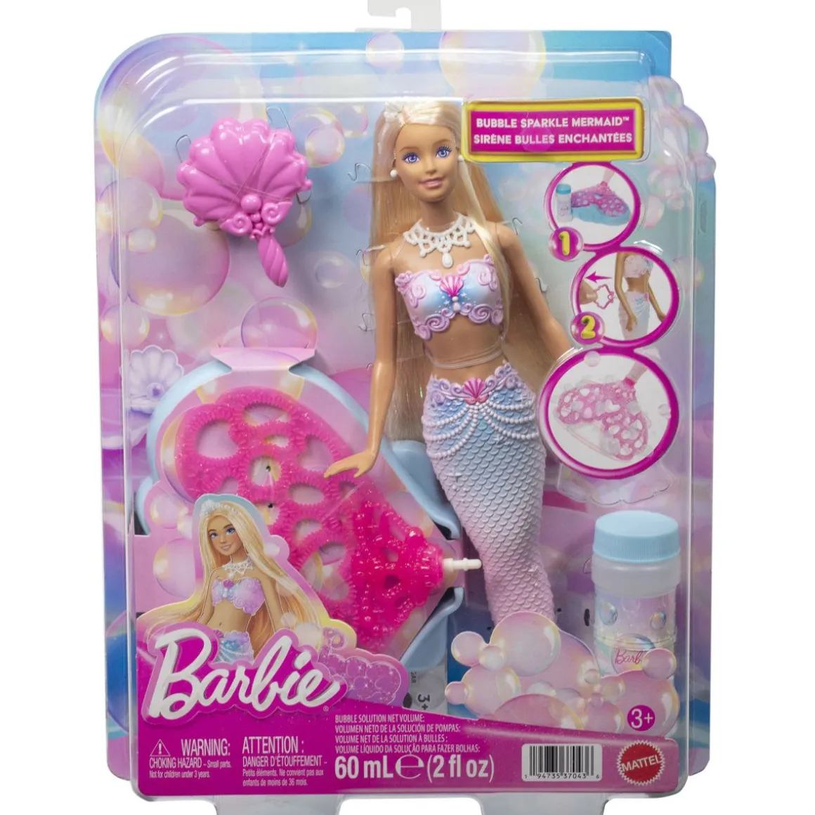BARBIE BUBBLETASTIC-MERENNEITONUKKE