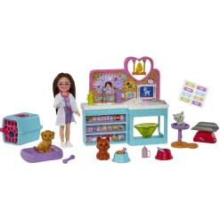 BARBIE  CHELSEA CAN BE PET VET ELÄINLÄÄKÄRI
