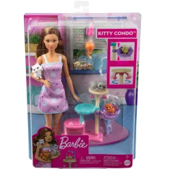 BARBIE  KITTY CONDO KISSALEIKKISETTI HHB70