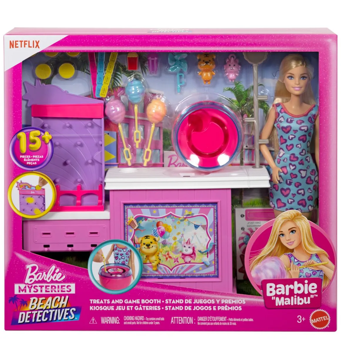 BARBIE MYSTEERIT TREATS & GAMES -KOJU