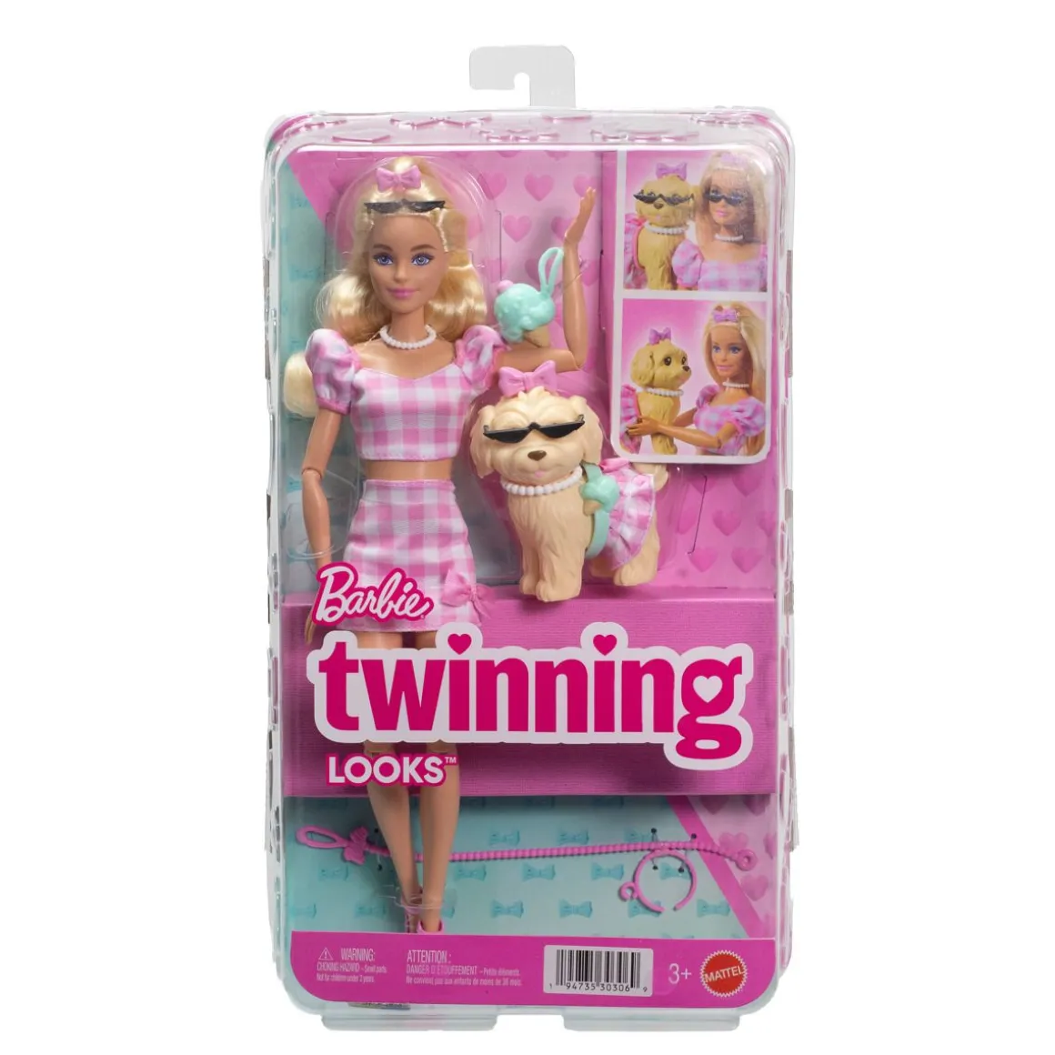 BARBIE TWINNING LOOKS NUKKE JA LEMMIKKI V.PUN