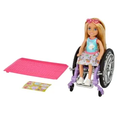 BARBIE  CHELSEA PYÖRÄTUOLINUKKE HGP29