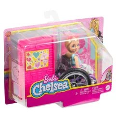 BARBIE CHELSEA PYÖRÄTUOLINUKKE HGP29