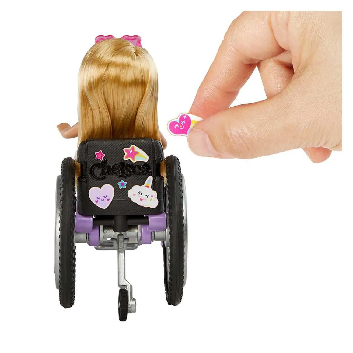 BARBIE CHELSEA PYÖRÄTUOLINUKKE HGP29