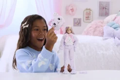 BARBIE CUTIE REVEAL SWEET BOWS LILA KISSA