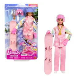 BARBIE DELUXE-AMMATTINUKKE LUMILAUTAILIJA