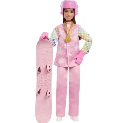 BARBIE DELUXE-AMMATTINUKKE LUMILAUTAILIJA