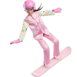 BARBIE DELUXE-AMMATTINUKKE LUMILAUTAILIJA