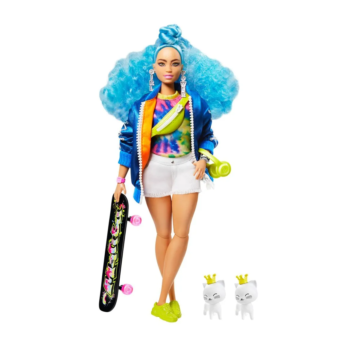 BARBIE EXTRA NUKKE JA LEMMIKKI GRN27