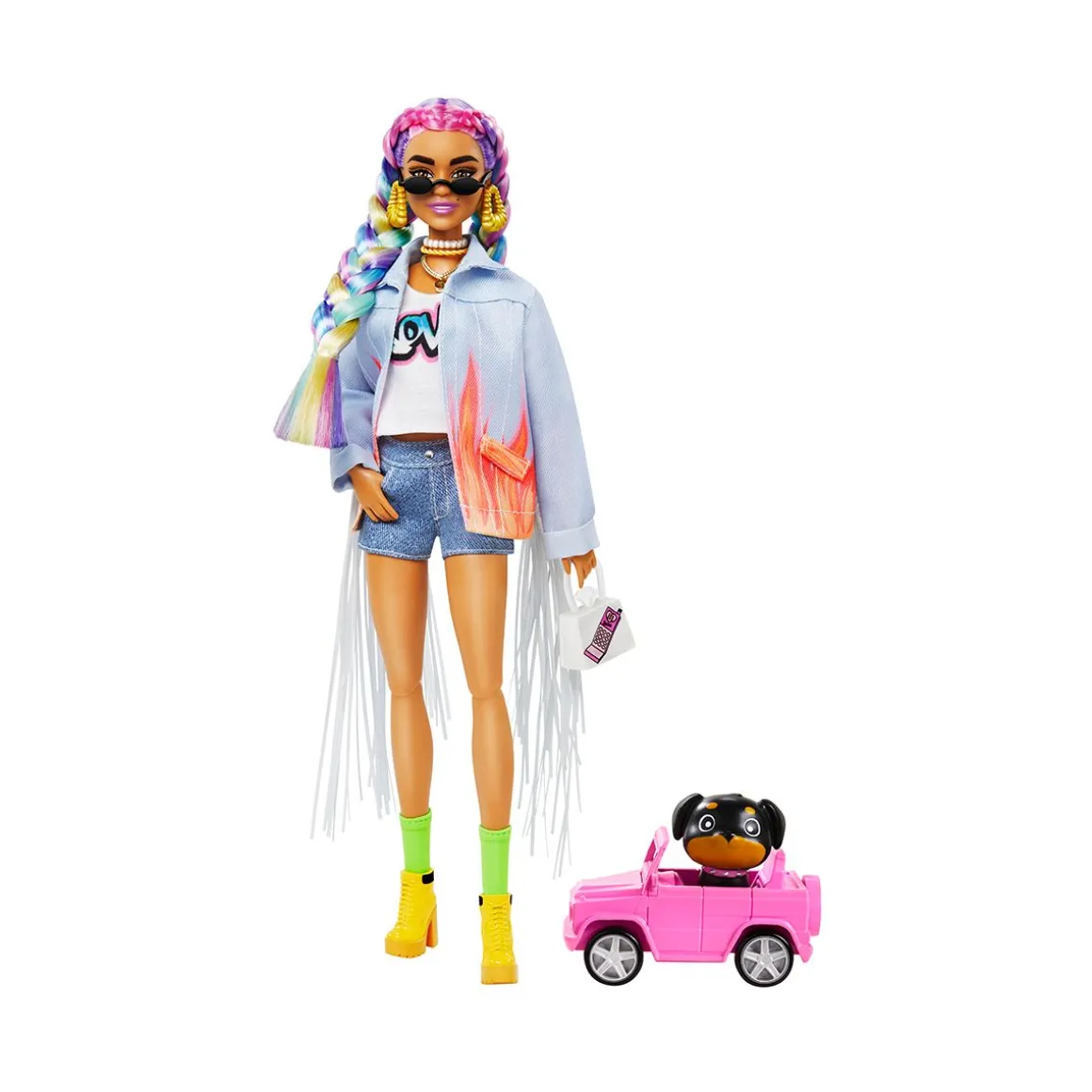 BARBIE EXTRA NUKKE JA LEMMIKKI GRN27