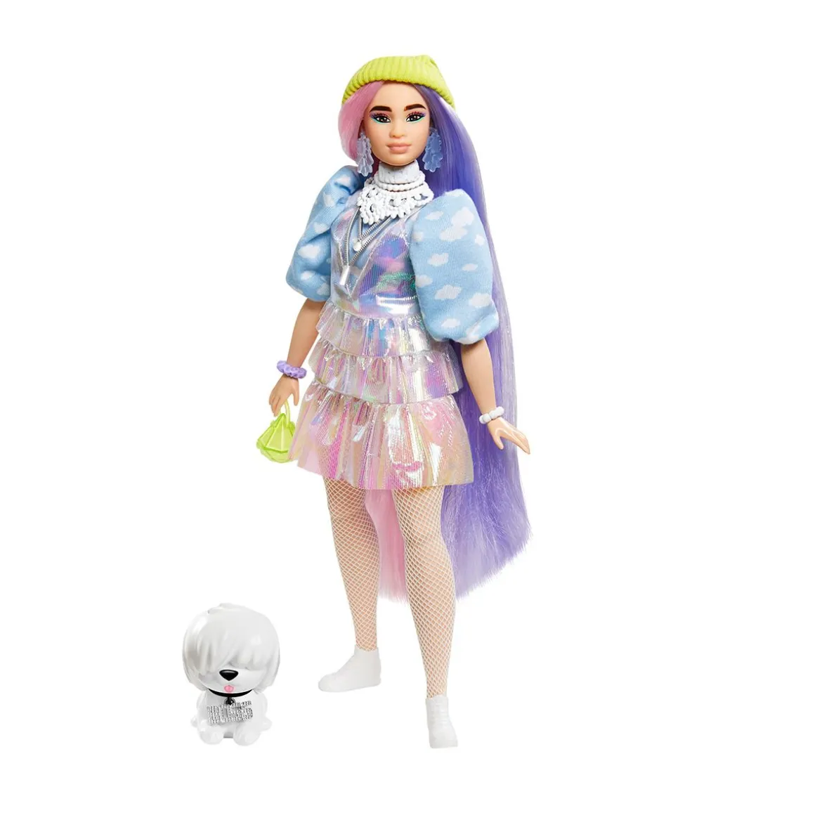 BARBIE EXTRA NUKKE JA LEMMIKKI GRN27