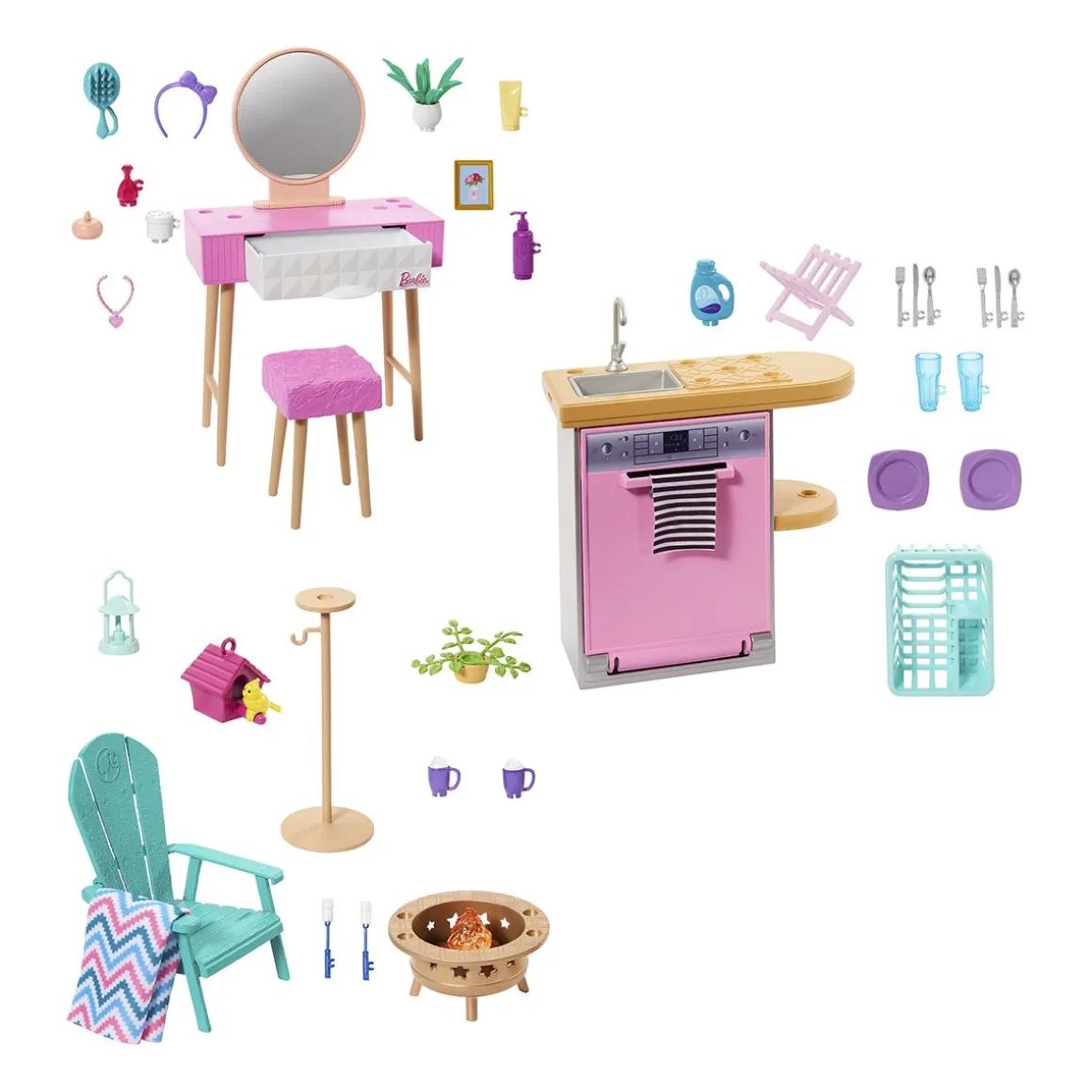 BARBIE HUONEKALUSETTI HJV32