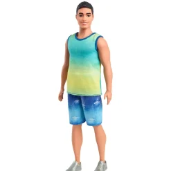 BARBIE KEN FASHIONISTA FARKKUSHORTSEISSA