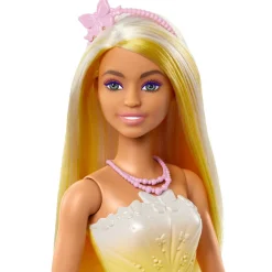 BARBIE PRINSESSA  NUKKE KELTAINEN