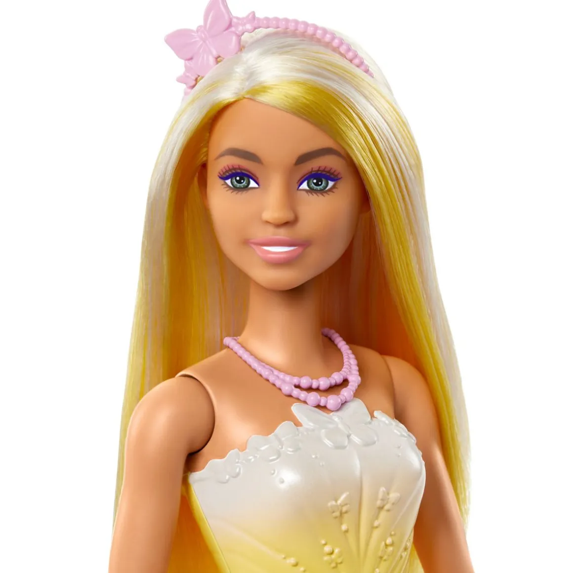 BARBIE PRINSESSA NUKKE KELTAINEN