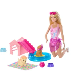 BARBIE PUPPY POOL PARTY -LEIKKISETTI