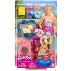 BARBIE PUPPY POOL PARTY -LEIKKISETTI