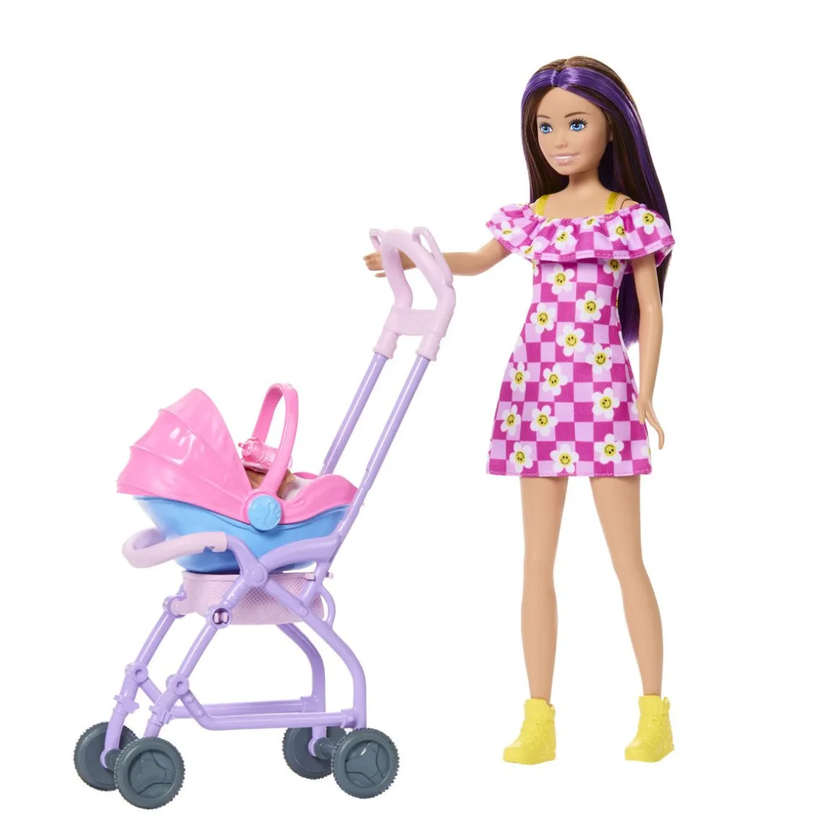 BARBIE SKIPPER BABYSITTING STROLLER -LEIKKISETTI