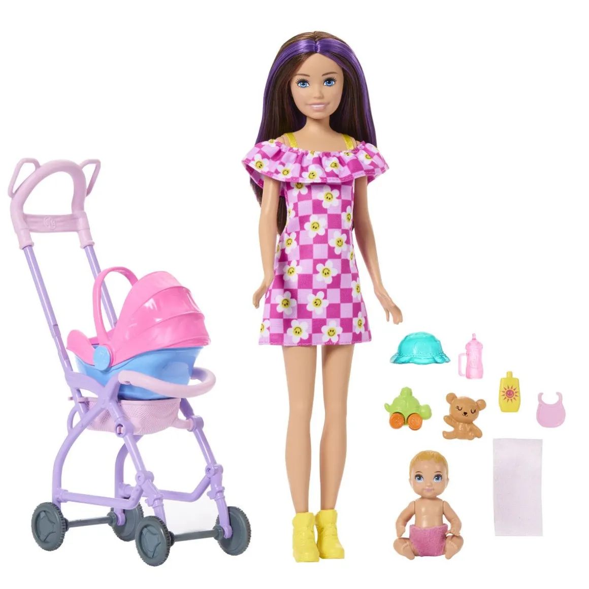 BARBIE SKIPPER BABYSITTING STROLLER -LEIKKISETTI