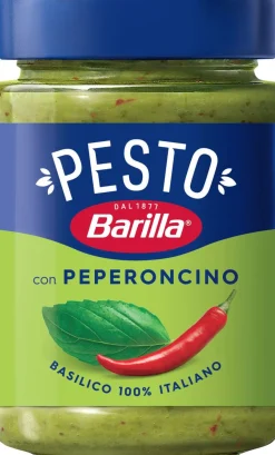 BARILLA PESTOKASTIKE BASILICO PEPERONCINO 195 G