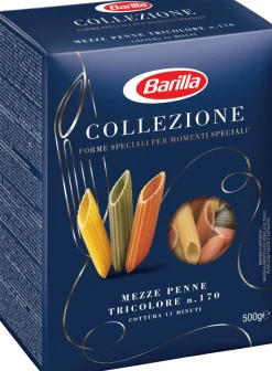 BARILLA MEZZE PENNE TRICOLORE 500 G