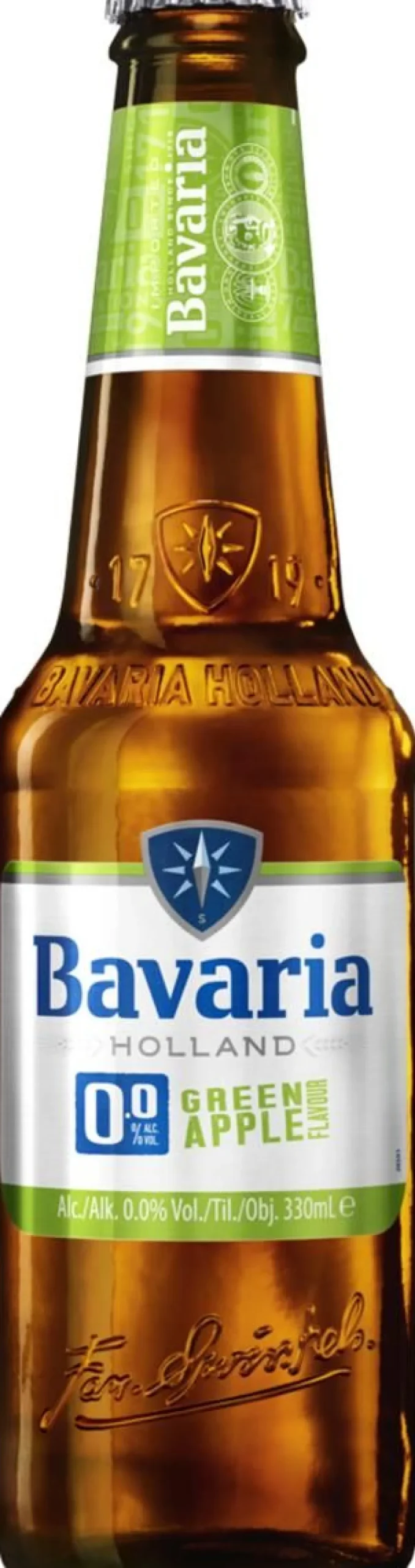 BAVARIA GREEN APPLE 0% KLP 330 ML