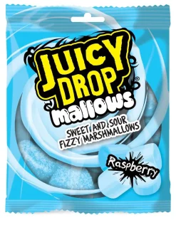 BAZOOKA JUICY DROP MALLOWS VADELMA 100 G