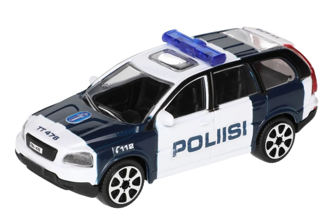 BBURAGO AUTONKULJETUSAUTO 1:43 POLIISI