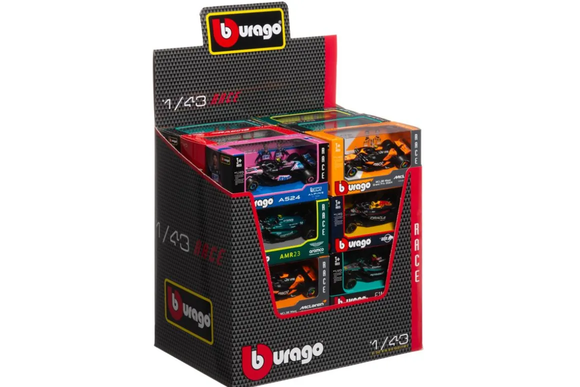BBURAGO 1:43 FORMULA F1 AUTO