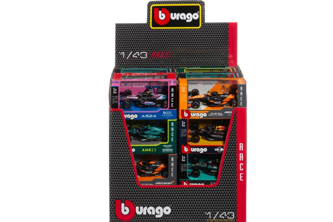 BBURAGO 1:43 FORMULA F1 AUTO