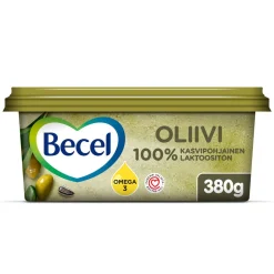 BECEL KASVIRASVALEVITE 38% OLIIVI 380 G