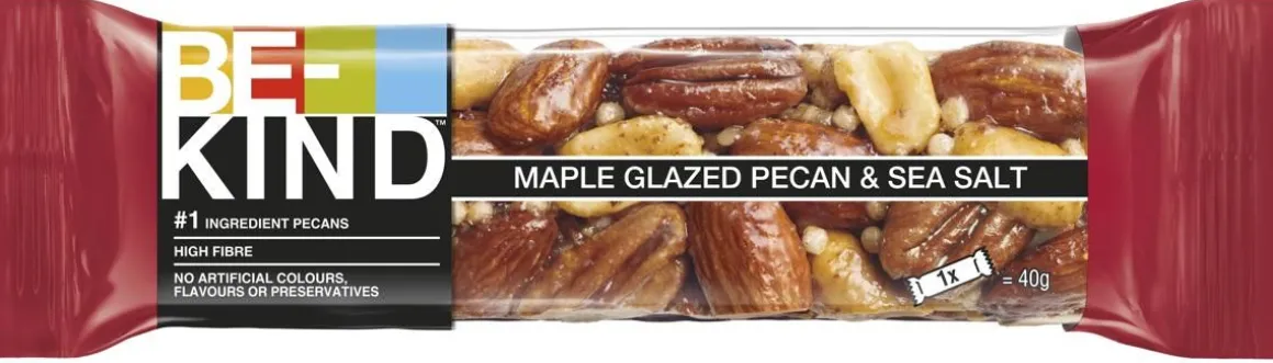 BE-KIND MAPLE GLAZED PECAN&SEASALT 40 G