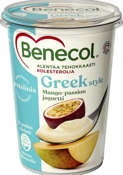 BENECOL GREEK STYLE JOGURTTI MANGO-PASSION 450 G