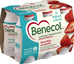 BENECOL JOGURTTIJUOMA 6*100G MANSIKKA 600 G