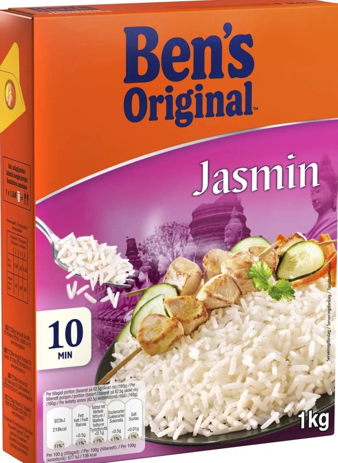 BEN'S ORIGINAL JASMIINIRIISI 1 KG