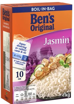 BEN'S ORIGINAL JASMIINIRIISI KEITINPUSSI 8X125G