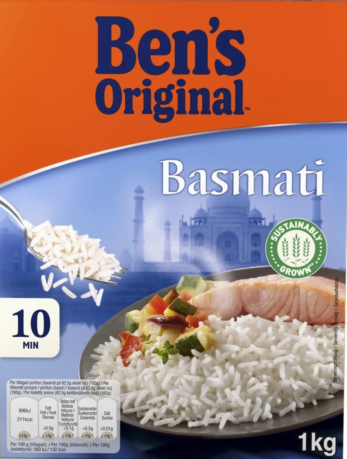 BEN'S ORIGINAL BASMATIRIISI 1 KG
