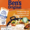 BEN'S ORIGINAL PITKÄJYVÄINEN RIISI KEITINPUSSI 4X125G 500 G