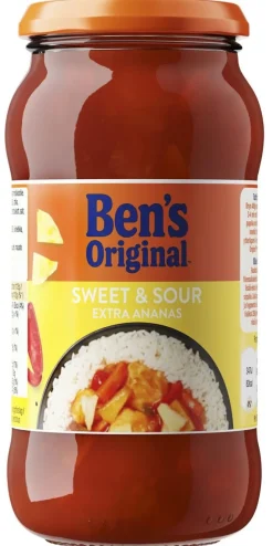 BEN'S ORIGINAL SWEET & SOUR EXTRA ANANAS ATERIAKASTIKE 450 G