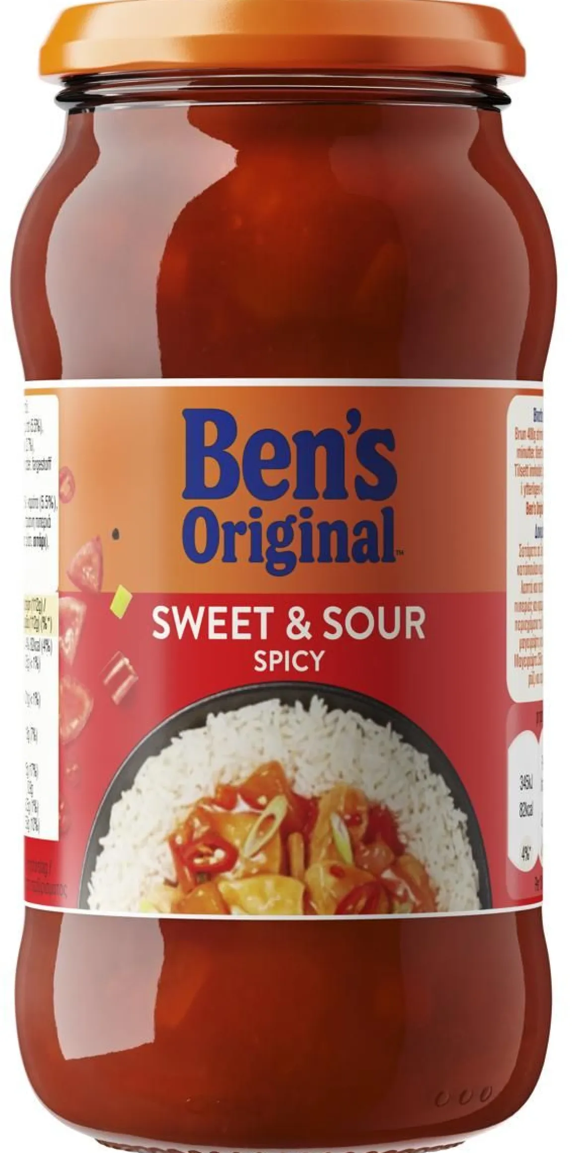 BEN'S ORIGINAL SWEET & SOUR SZECHUAN EXTRA SPICY ATERIAKASTIKE