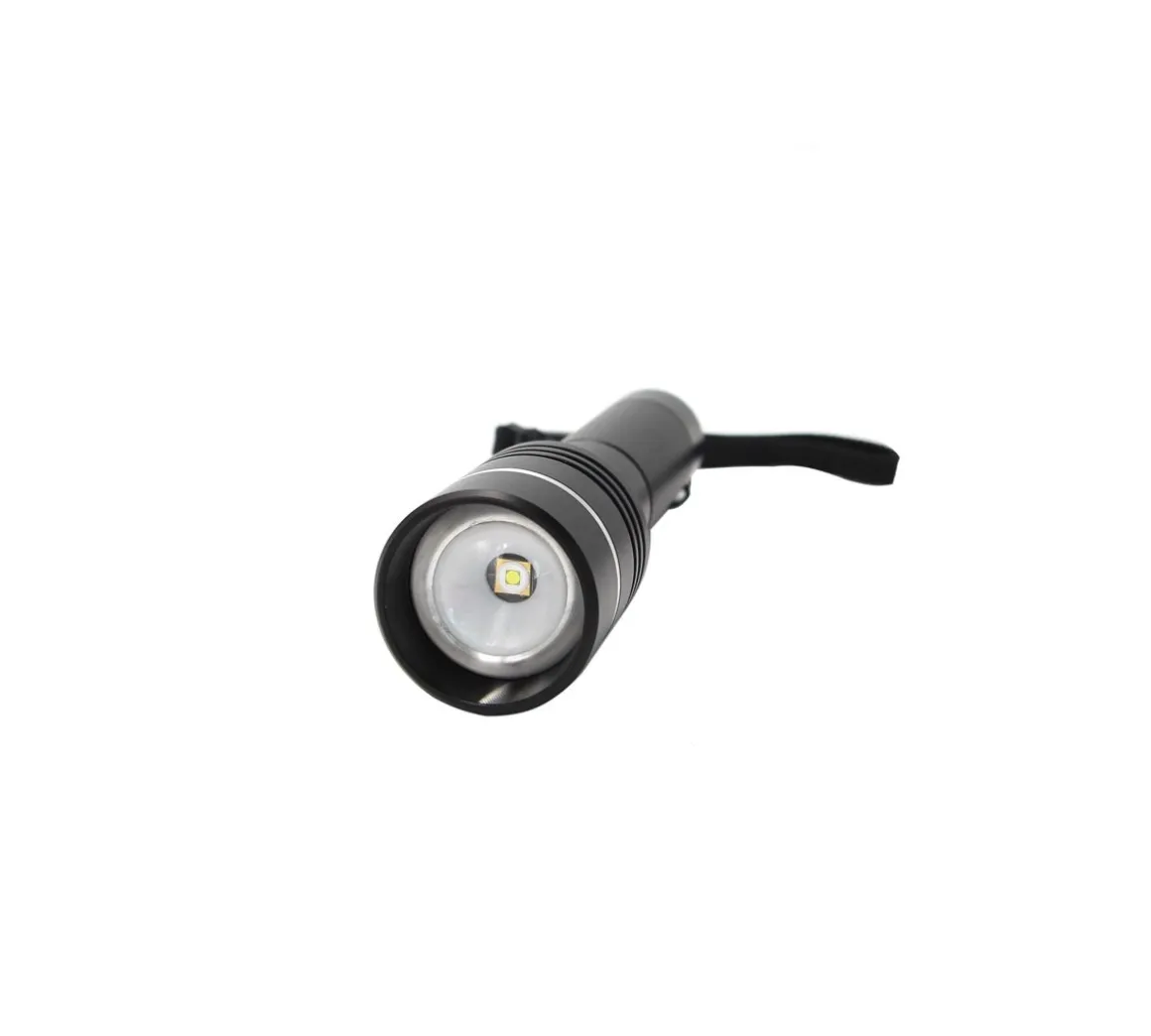 BERG TASKULAMPPU LADATTAVA 1300LM 30W WHITE LASER, FOCUS, ALUMIINI, 750M