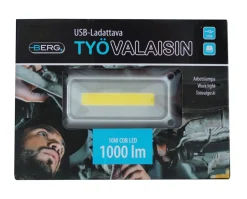 BERG TYÖVALO LADATTAVA 10W COB 1000LM