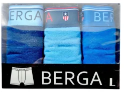 BERGA BOKSERIT 3-PACK XXL SININEN