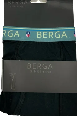 BERGA MIESTEN PITKÄT ALUSHOUSUT XXL MUSTA/VIHREÄ