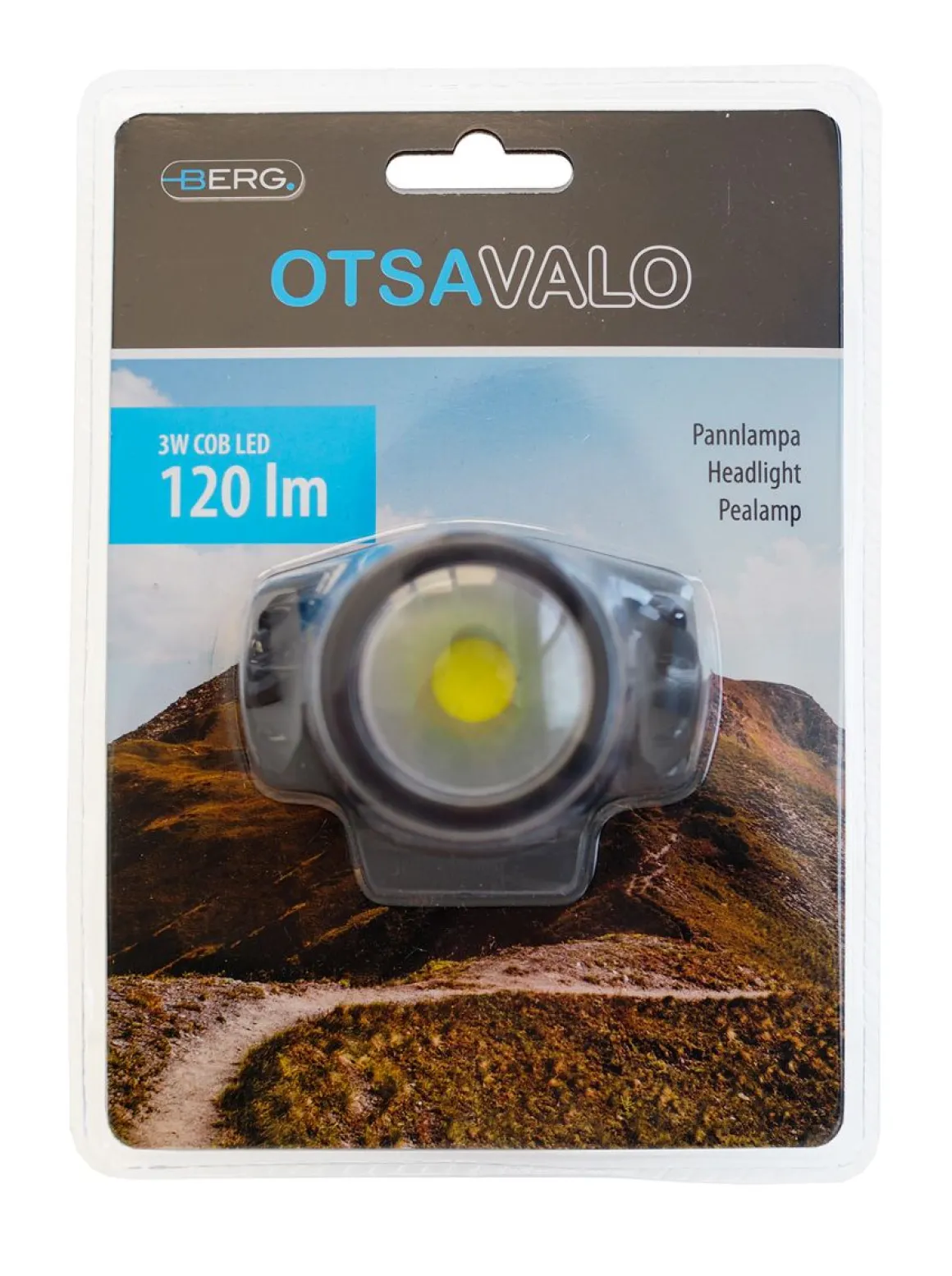 BERG OTSAVALO 3W, COB LED, 120LM