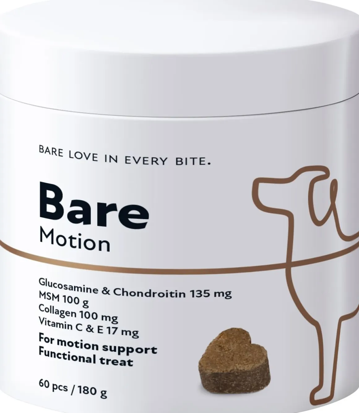 BEST FRIEND BARE MOTION FUNKTIONAALINEN MAKUPALA 60KPL 180