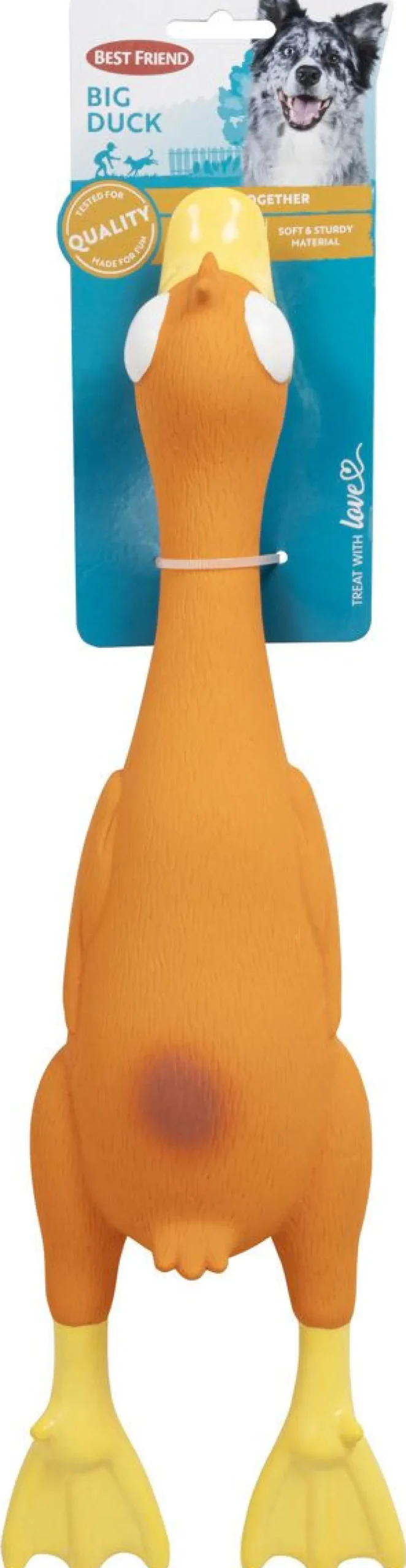 BEST FRIEND BIG DUCK KOIRAN LATEKSILELU 42CM