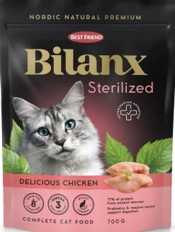 BEST FRIEND BILANX KISSAN TÄYSRAVINTO STERILIZED KANA 700 G