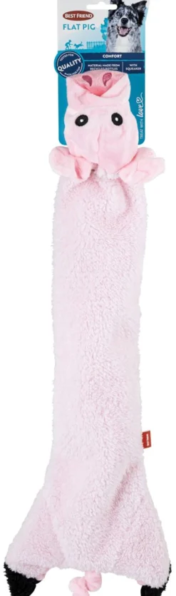 BEST FRIEND FLAT PIG KOIRAN PEHMOLELU